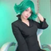 Tatsumaki Cosplay Costume Coat For Halloween