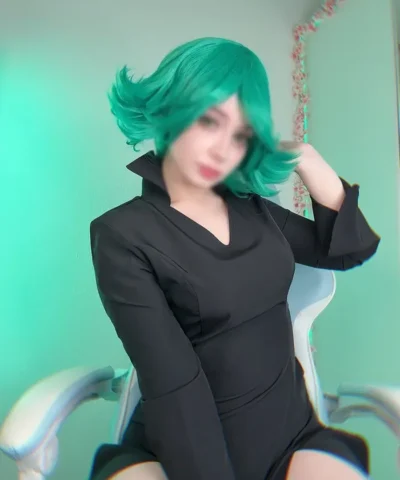 Tatsumaki Cosplay Costume Coat For Halloween