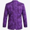 The Joker Purple Printed Two Piece Suit For Sale