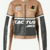 Travis Scott Cactus Jack Leather Jacket