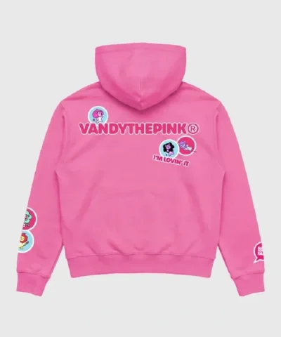 Vandy The Pink x KPop Demon Hunters x McDonalds Saja Boys Hoodie