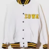 Vintage 1980s University of Iowa Varsity Jacket