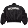 WWE x XO Black MA-1 bomber Jacket