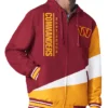 Washington Commanders Color Block Full-Zip Hooded Jacket