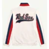 White Boston Red Sox Rebound Full-Zip Track Jacket