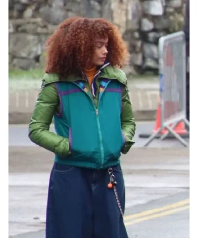 Alternative view of Joni J 4 Kids Walk Into a Bank Green Vest