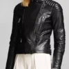 Womens Jacket Motorcycle Black