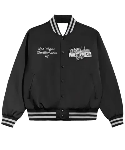 WrestleMania 42 Vegas Satin Jacket
