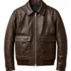 A2 Flight Bomber Leather Jacket