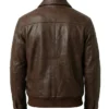 A2 Flight Brown Jacket For Sale