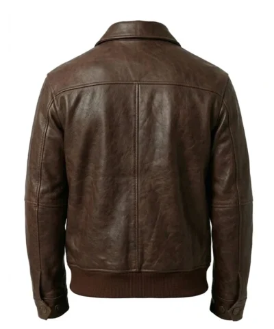 A2 Flight Brown Jacket For Sale
