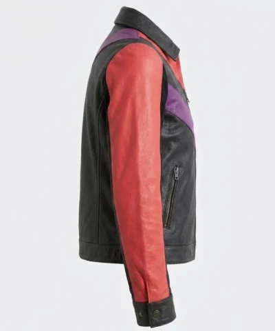 Biker Leather Bomber Jacket