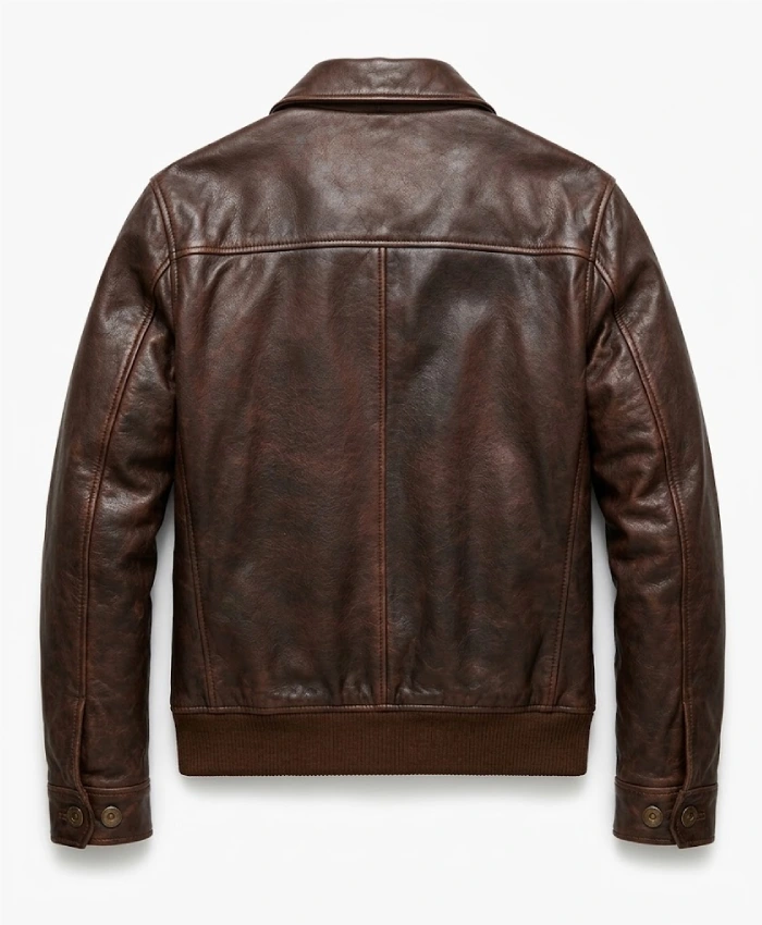 Buy Mens A2 Aviator Brown Bomber Jacket