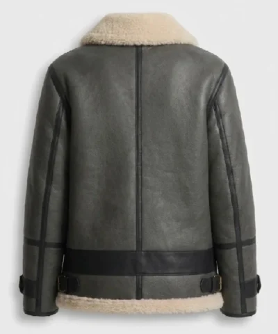 Buy Now Lumina Leather Charcoal Jacket