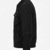 Classic Shirt Collar Suede Leather Jacket