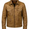 Distressed Brown Jacket