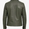 Four Pockets Olive Green Jacket
