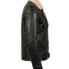Furton Black Biker Jacket