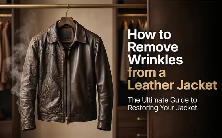 How to Remove Wrinkles from a Leather Jacket