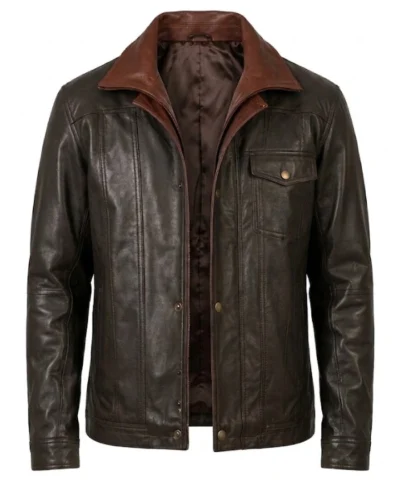 Klen Brown Classic Jacket