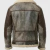 Mason SF Bomber Distressed Cockpit Pilot Jacket
