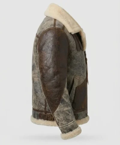 Mason SF Distressed Cockpit Pilot Jacket