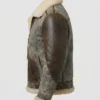 Mason SF Distressed Cockpit Pilot Leather Jacket