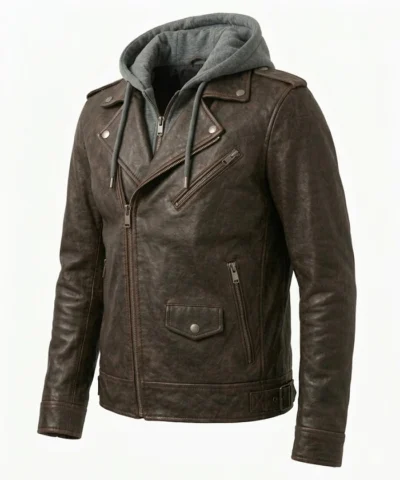 Mens Bramlock Leather jacket