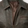 Mens Brown Leather Jacket For Sale