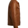 Mens Brown Trucker Jacket For Sale 