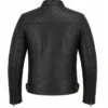 Mens Cafe Racer Black Biker Jacket For Sale