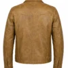 Mens Distressed Leather Jacket