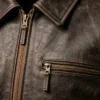 Mens Distressed Leather Jacket For Sale