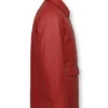 Mens Flap Pockets Leather Jacket
