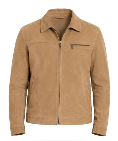 Mens Italian Suede Grant Jacket