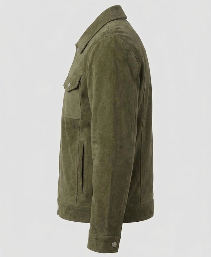 Mens Suede Leather Jacket For Sale