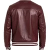 Mens Varsity Leather Jacket