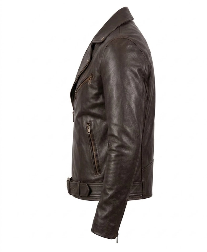 Noah Brown Leather Jacket For Sale