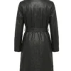 Noise Luna Black Belted Coat Women