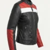 Scarlet Cafe Racer Color Block Jacket