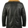 Shop Furlong Black Shearling Coat