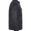 Shop Now Mens Leather Quilted Shoulder Biker Jacket