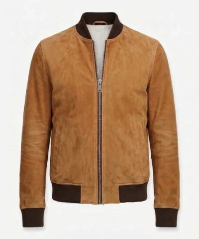 Shop Now Mens Suede Jacket
