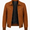 Shop Now Tomchi Tan Suede Jacket