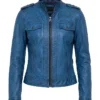 Tavares Womens Vivid Biker Style Jacket
