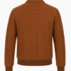 Tomchi Tan Suede Leather Jacket
