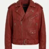 Womens Biker Leather Jacket