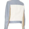 Womens Colorblock Biker Jacket
