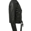 Womens Vyxen Cropped Leather Jacket