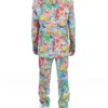 2 Piece Spongebob Frenzy Multicolor Suit For Mens